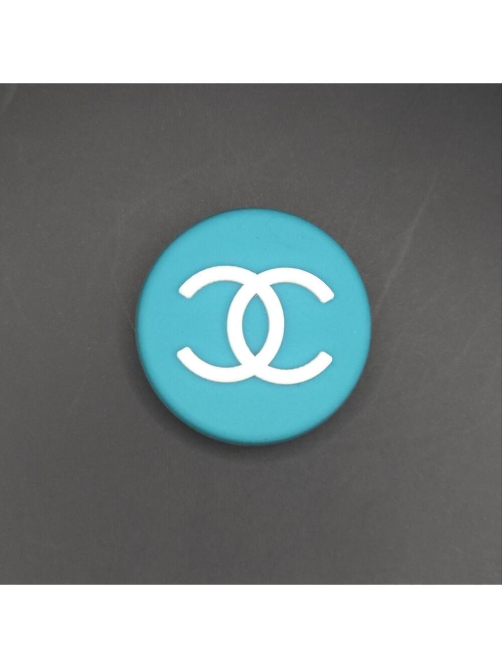(5/$15) Sky Blue CC Croc Charm